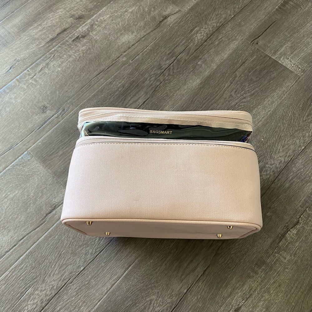 Pink Travel Makeup Bag - Picture 6 of 9